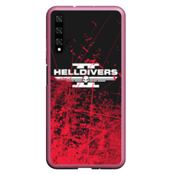 Чехол для Honor 20 Helldivers 2 red