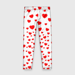 Детские леггинсы 3D Любовь паттерн сердца