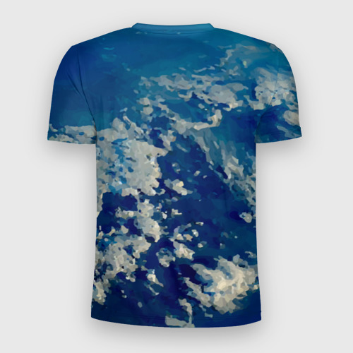 Мужская футболка 3D Slim Небо Земли - star dust, цвет 3D печать - фото 2