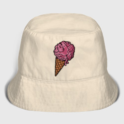 Женская панама хлопок Brain ice cream