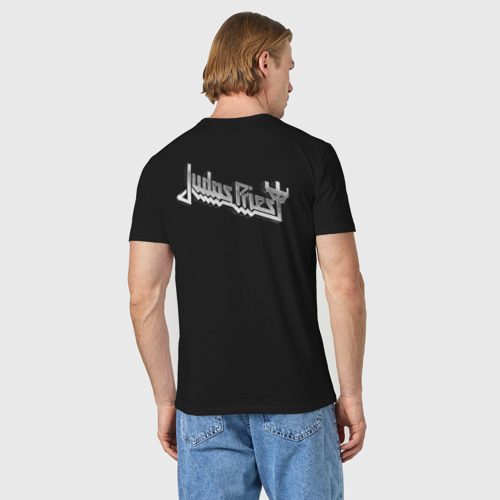 Мужская футболка хлопок Judas Priest Painkiller 2, цвет черный - фото 4