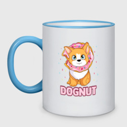 Кружка двухцветная Dognut