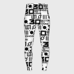 Мужские тайтсы 3D Thirty Seconds to Mars pattern rock