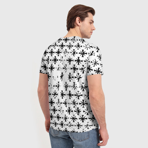 Мужская футболка 3D с принтом Farcry ubisoft pattern, вид сзади #2