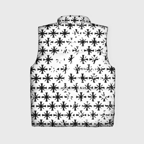 Женский жилет утепленный 3D с принтом Farcry ubisoft pattern, вид сзади #1