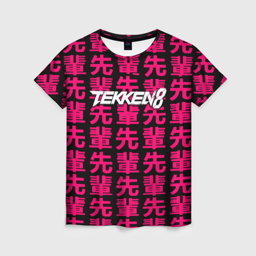 Женская футболка 3D Tekken 8 файтинг японский стиль, цвет 3D печать