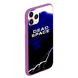 Чехол для iPhone 11 Pro Max матовый Dead space storm logo - фото 2