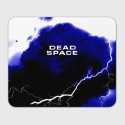 Прямоугольный коврик для мышки Dead space storm logo