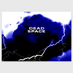 Поздравительная открытка Dead space storm logo