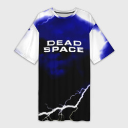 Платье-футболка 3D Dead space storm logo