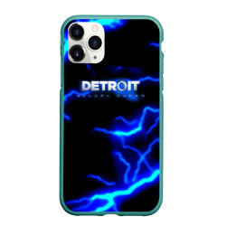 Чехол для iPhone 11 Pro Max матовый Detroit become human storm