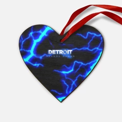 Деревянная игрушка Сердце Detroit become human storm 