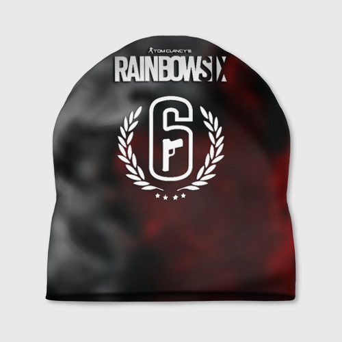 Шапка 3D Rainbow six gradient fire