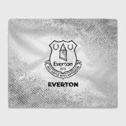 Плед 3D Everton с потертостями на светлом фоне