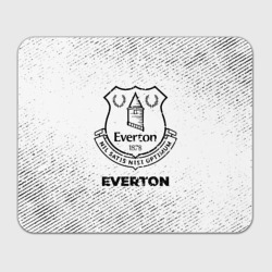 Прямоугольный коврик для мышки Everton с потертостями на светлом фоне