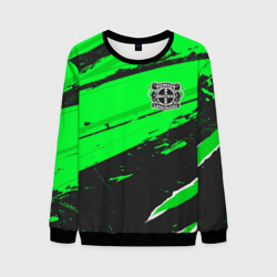 Мужской свитшот 3D Bayer 04 sport green