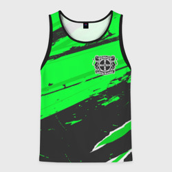 Мужская майка 3D Bayer 04 sport green