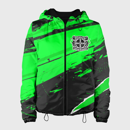 Женская куртка 3D Bayer 04 sport green, цвет черный