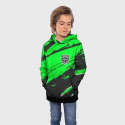 Детская толстовка 3D Bayer 04 sport green - фото 2