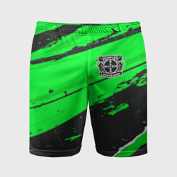 Мужские шорты спортивные Bayer 04 sport green