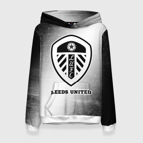 Женская толстовка 3D Leeds United sport на светлом фоне, цвет 3D печать