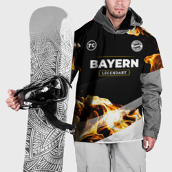 Накидка на куртку 3D Bayern legendary sport fire