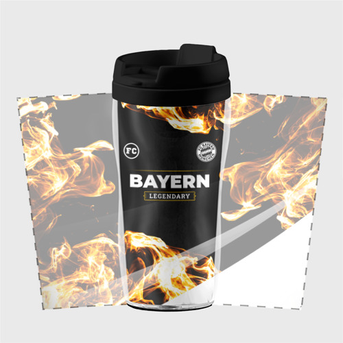 Термокружка-непроливайка Bayern legendary sport fire - фото 2