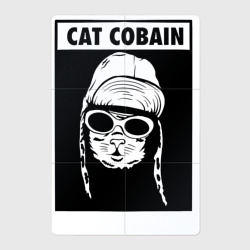 Магнитный плакат 2Х3 Cat cobain