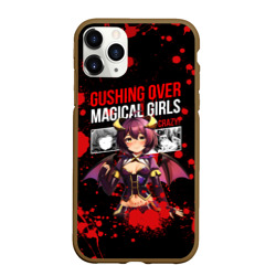 Чехол для iPhone 11 Pro Max матовый Gushing over magical girls