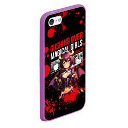 Чехол для iPhone 5/5S матовый Gushing over magical girls - фото 2