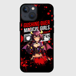 Чехол для iPhone 13 mini Gushing over magical girls