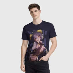 Мужская футболка 3D Становясь волшебницей - Утена - фото 2