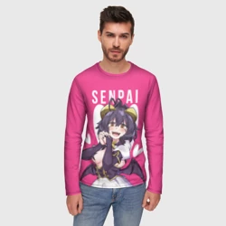 Мужской лонгслив 3D Утена - Становясь волшебницей - фото 2