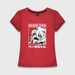 Женская футболка хлопок Slim Magia Baiser -  Становясь волшебницей