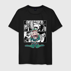 Мужская футболка хлопок Киви - Становясь волшебницей