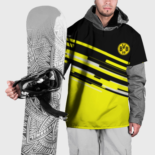 Накидка на куртку 3D Borussia текстура спорт, цвет 3D печать