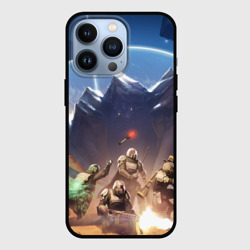 Чехол для iPhone 13 Pro Поле битвы helldivers 2