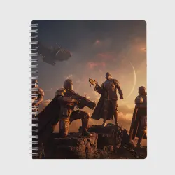 Тетрадь Братство адских десантников helldivers 2