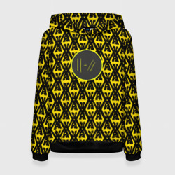 Женская толстовка 3D Twenty one pilots pattern yellow