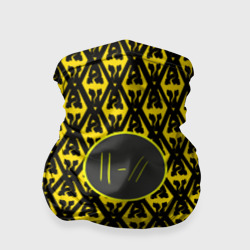 Бандана-труба 3D Twenty one pilots pattern yellow