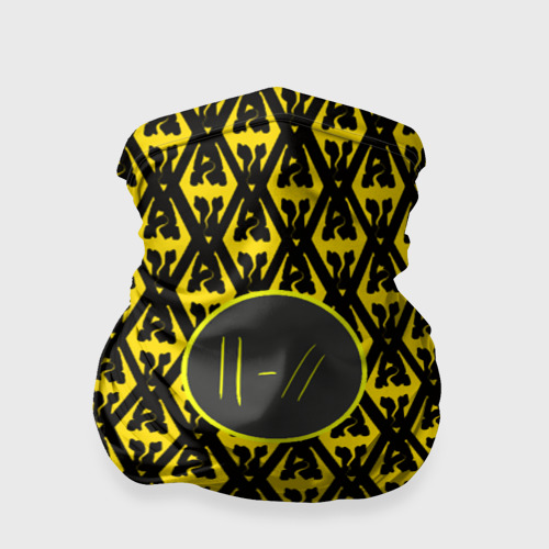 Бандана-труба 3D Twenty one pilots pattern yellow, цвет 3D печать