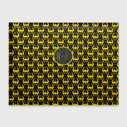 Обложка для студенческого билета Twenty one pilots pattern yellow