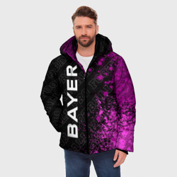 Мужская зимняя куртка 3D Bayer 04 pro football по-вертикали - фото 2