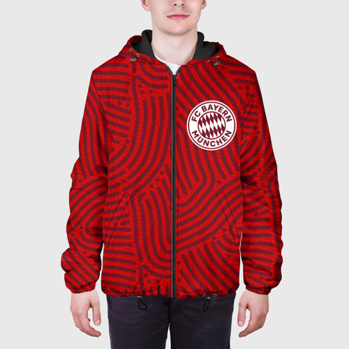 Мужская куртка 3D Bayern отпечатки, цвет 3D печать - фото 4
