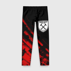 Детские леггинсы 3D West Ham sport grunge