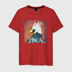 Грозная курица – Мужская футболка хлопок с принтом купить со скидкой в -20%