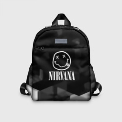 Детский рюкзак 3D Nirvana текстура рок