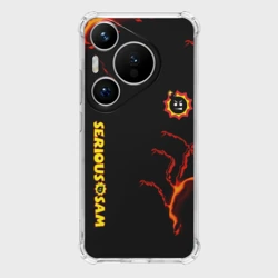 Чехол для Huawei Pura 70 Serious Sam game storm
