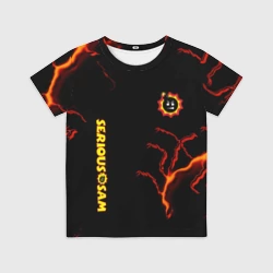 Детская футболка 3D Serious Sam game storm