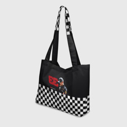 Пляжная сумка 3D Макс Ферстаппен гонщик - фото 2